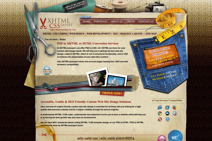 XHTML CSS Expert